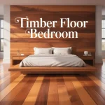 timber floor bedroom